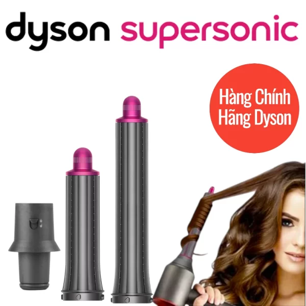 Bộ Phụ Kiện Uốn Tóc Xoăn Cho Máy Sấy Tóc Dyson Supersonic - Hàng Chính Hãng